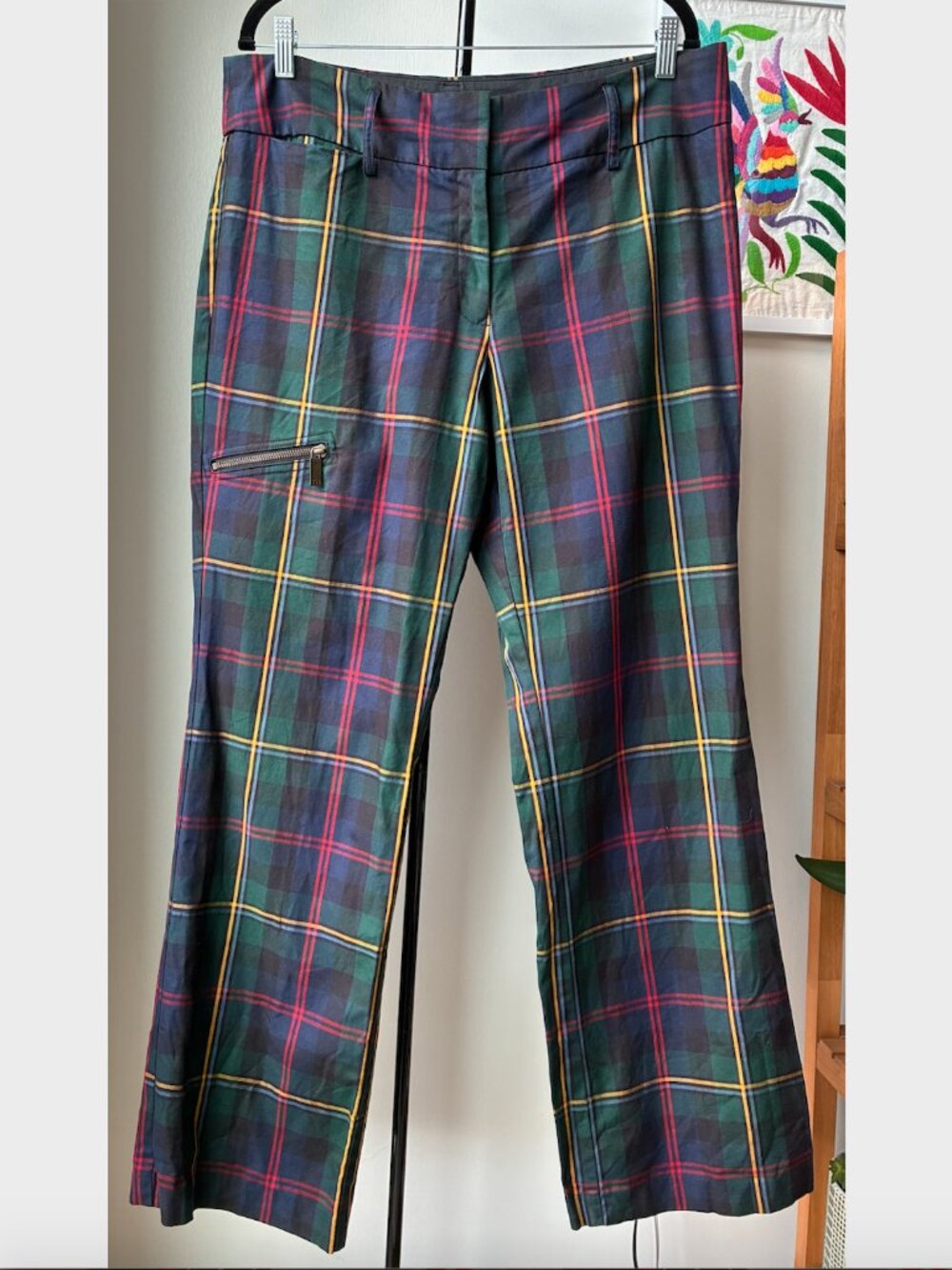 Tommy Hilfiger Vintage 00's Plaid Pants - Size 14